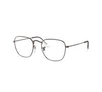 Ray - Ban Unisex RX3857V FRANK 2502 Montures optiques Métal Gris Transparent Carré Normale