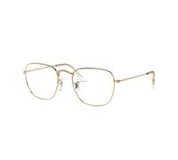 Ray - Ban Unisex RX3857V FRANK 3086 Montures optiques Métal Or Transparent Carré Normale