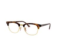 Ray - Ban Unisex RX5154 CLUBMASTER 2372 Montures optiques Acétate Tortue Transparent Carré Normale