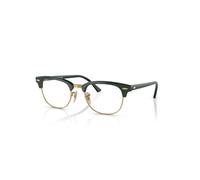 Ray - Ban Unisex RX5154 CLUBMASTER 8233 Montures optiques Acétate Vert Transparent Carré Normale