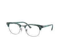 Ray - Ban Unisex RX5154 CLUBMASTER 8377 Montures optiques Acétate Vert Transparent Carré Normale