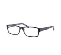 Ray - Ban Unisex RX5169 5815 Montures optiques Acétate Bleu Transparent Carré Normale