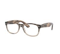 Ray - Ban Unisex RX5184 NEW WAYFARER 8107 Montures optiques Plastique Havane Carré