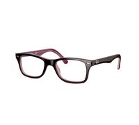 Ray - Ban Unisex RX5228 2126 Montures optiques Acétate Marron Transparent Carré Normale