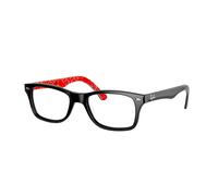 Ray - Ban Unisex RX5228 2479 Montures optiques Acétate Noir Transparent Carré Normale