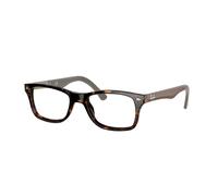 Ray - Ban Unisex RX5228 5545 Montures optiques Acétate Tortue Transparent Carré Normale