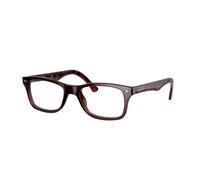 Ray - Ban Unisex RX5228 5628 Montures optiques Plastique Marron Carré