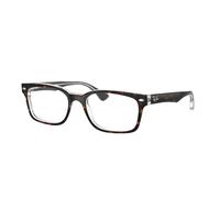 Ray - Ban Unisex RX5286 5082 Montures optiques Acétate Marron Transparent Carré Normale