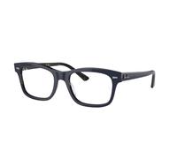 Ray - Ban Unisex RX5383 MR BURBANK 8283 Montures optiques Acétate Bleu Transparent Carré Normale