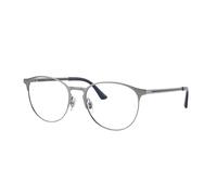 Ray - Ban Unisex RX6375 3135 Montures optiques Métal Gris Transparent Pantos Normale