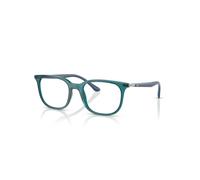 Ray - Ban Unisex RX7211 8206 Montures optiques Plastique Transparent turquoise Pillow