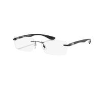 Ray - Ban Unisex RX8724 1000 Montures optiques Titane Fusil Transparent Carré Normale