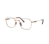 Ray - Ban Unisex RX8794 JIM TITANIUM 1245 Montures optiques Titane Marron Transparent Géométrique Normale