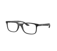 Ray - Ban Unisex RX8903 5263 Montures optiques Injecté Noir Transparent Carré Normale