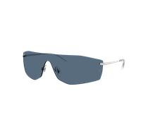 Ray - Ban Unisex Ray - Ban RB3781 003/80 Lunettes de soleil Métal Argent Bleu Géométrique Normale