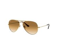 Ray-Ban Unisex Sunglass Aviator Gradient - Couleur du Monture: Doré arista, Couleur de Lentille: Marron clair