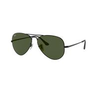 Ray-Ban Lunettes de soleil RB3689 Aviator Metal II 914831 Métal Noir Verres G-15 Unisexe