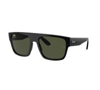 Ray-Ban Unisex Sunglass Drifter - Couleur du Monture: Noir, Couleur de Lentille: Vert