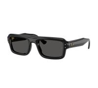 Ray-Ban Unisex Sunglass Flacko Puffer - Couleur du Monture: Noir, Couleur de Lentille: Ultra noir