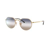 Ray-Ban Unisex Sunglass Jack - Couleur du Monture: Doré arista, Couleur de Lentille: Incolore/Bleu