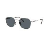 Ray-Ban Unisex Sunglass Jim Titanium - Couleur du Monture: Argent, Couleur de Lentille: Bleu