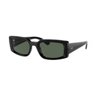 Ray-Ban Unisex Sunglass Kiliane Bio-Based - Couleur du Monture: Noir, Couleur de Lentille: Vert foncé