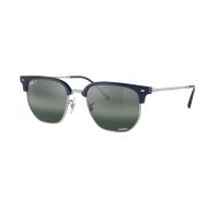 Ray-Ban New Clubmaster Lunettes De Soleil Monture Argent Verres Argent Polarisé 51-20