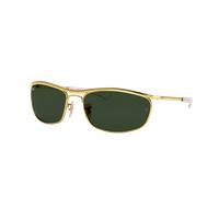 Ray-Ban Unisex Sunglass Olympian I Deluxe - Couleur du Monture: Doré arista, Couleur de Lentille: Vert G-15