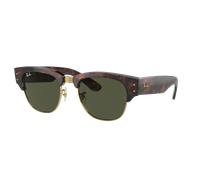 Ray-Ban Unisex Sunglass RB0316S Mega Clubmaster - Couleur du Monture: Haut Écaille de tortue sur Doré, Couleur de Lentille: Vert G-15