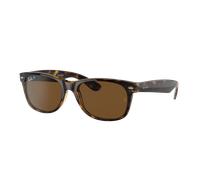 Ray-Ban Unisex Sunglass RB2132 New Wayfarer Classic - Couleur du Monture: Écaille, Couleur de Lentille: Marron B-15