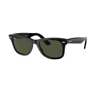 Ray-Ban Unisex Sunglass RB2140 Original Wayfarer Classic - Couleur du Monture: Noir, Couleur de Lentille: Vert G-15