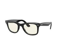 Ray-Ban Unisex Sunglass RB2140 Wayfarer Clear Evolve - Couleur du Monture: Noir, Couleur de Lentille: Gris clair