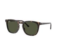 Ray-Ban Unisex Sunglass RB2210 - Couleur du Monture: Havana, Couleur de Lentille: Vert