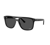 Ray-Ban Unisex Sunglass RB2213CH Chromance - Couleur du Monture: Noir, Couleur de Lentille: Gris foncé Polar