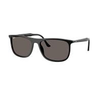 Ray-Ban Unisex Sunglass RB2216 - Couleur du Monture: Noir, Couleur de Lentille: Gris foncé
