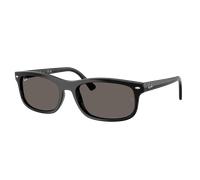 Ray-Ban Unisex Sunglass RB2224 - Couleur du Monture: Noir, Couleur de Lentille: Gris foncé