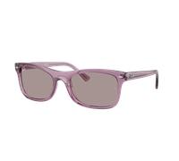 Ray-Ban Unisex Sunglass RB2226 - Couleur du Monture: Violet transparent, Couleur de Lentille: Violet