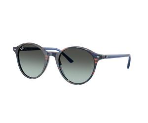 Ray-Ban Unisex Sunglass RB2230 Bernard - Couleur du Monture: Bleu fantaisie ombré transparent, Couleur de Lentille: Bleu