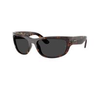 Ray - Ban Unisex Ray - Ban RB2289 MEGA BALORAMA 902/48 Lunettes de soleil Acétate Tortue Gris Pillow Polarisé