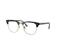 Ray-Ban Unisex Sunglass RB3016 Clubmaster Blue-Violet Light Clear - Couleur du Monture: Noir, Couleur de Lentille: Incolore