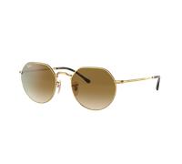 Ray-Ban Unisex Sunglass RB3565 Jack - Couleur du Monture: Doré arista, Couleur de Lentille: Brun