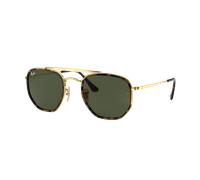 Ray-Ban Unisex Sunglass RB3648M Marshal II - Couleur du Monture: Doré arista, Couleur de Lentille: Vert G-15