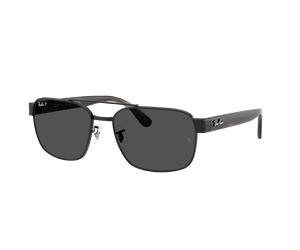 Ray-Ban Unisex Sunglass RB3751 Polarized+ Lenses - Couleur du Monture: Noir, Couleur de Lentille: Polarisé+ Gris foncé