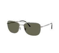 Ray-Ban Unisex Sunglass RB3755 - Couleur du Monture: Gunmetal, Couleur de Lentille: Vert Polarisé