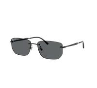 Ray-Ban Unisex Sunglass RB3768 - Couleur du Monture: Noir, Couleur de Lentille: Gris foncé Polarisé