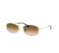 Ray-Ban Unisex Sunglass RB3832 - Couleur du Monture: Doré arista, Couleur de Lentille: Marron dégradé incolore