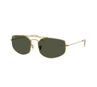 Ray-Ban Unisex Sunglass RB3845 Explorer V - Couleur du Monture: Or Legend, Couleur de Lentille: Vert G-15