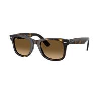 Ray-Ban Unisex Sunglass RB4340 Wayfarer Ease - Couleur du Monture: Havana, Couleur de Lentille: Dégradé Marron Polarisé