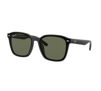 Ray-Ban Unisex Sunglass RB4392D - Couleur du Monture: Noir, Couleur de Lentille: Vert foncé