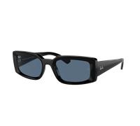 Ray - Ban Unisex Ray - Ban RB4395 KILIANE 667780 Lunettes de soleil Acétate Noir Bleu Pillow Normale